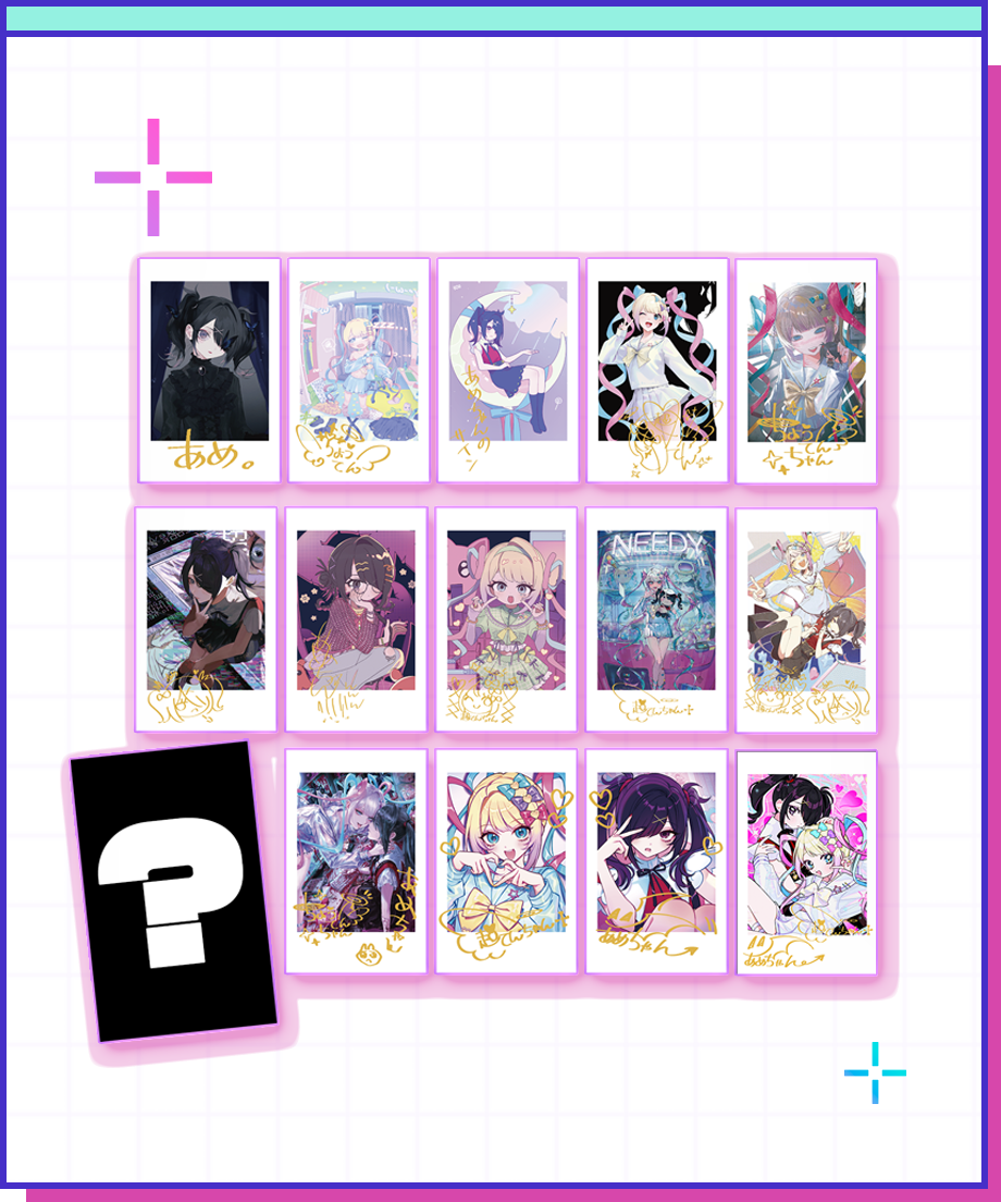 ニディガ展4開催記念過去グッズ祭り】サインチェキトレカコレクション