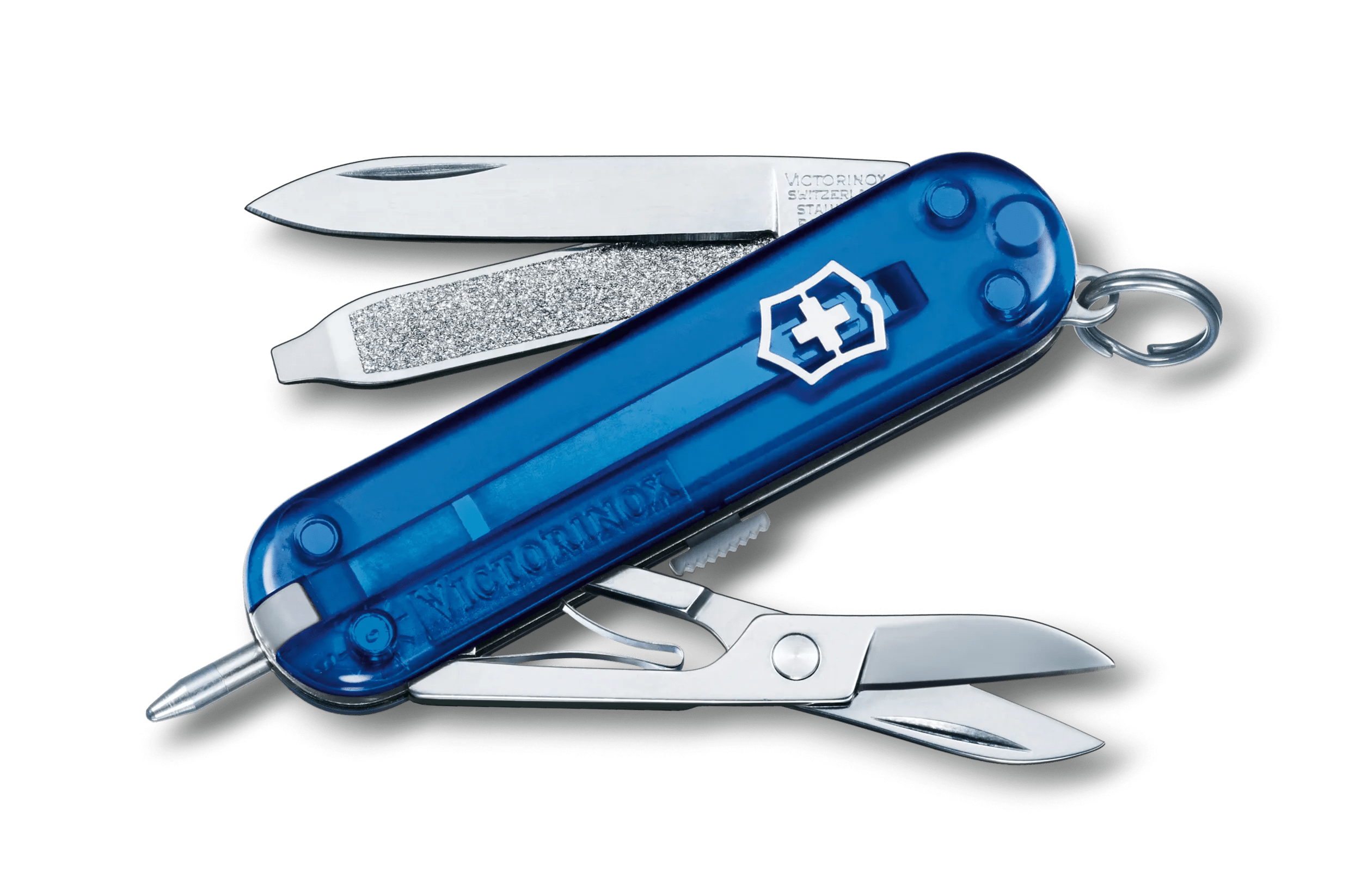 Victorinox Signature in blue transparent - 0.6225.T2
