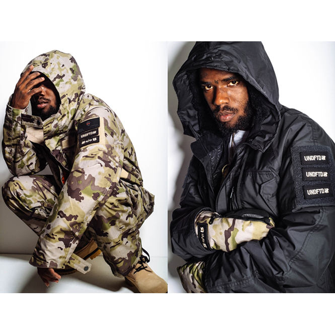 Burton X Alpha Industries X Undefeated Collab M65 Camo Snow Jacket