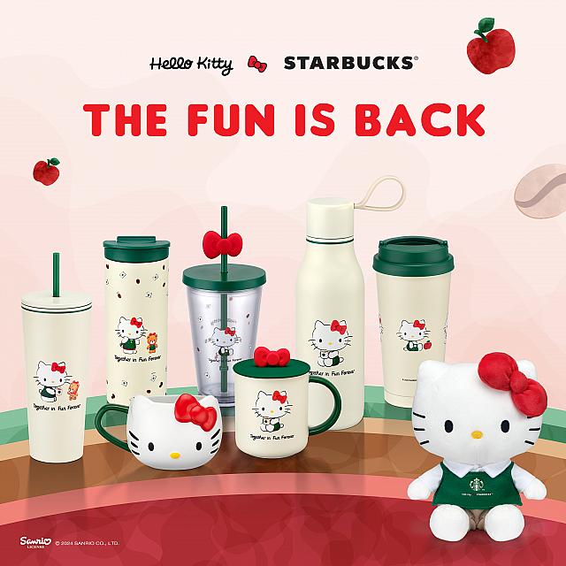 台湾スタバ】2/19「Hello Kitty×STARBUCKS」コラボが復活！マグカップ