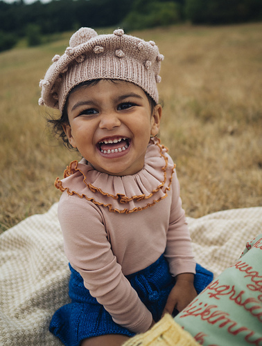 Ravelry: Child Popcorn Beret pattern by Studio Misha and Puff
