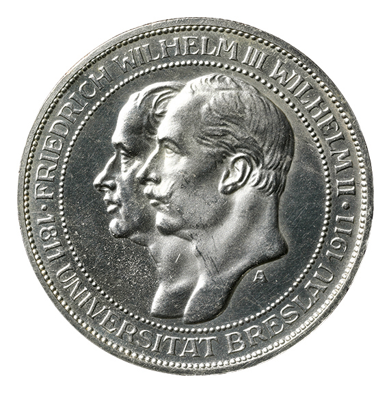 ドイツ プロイセン ヴィルヘルム2世(1888-1918) 3マルク銀貨 1911(A