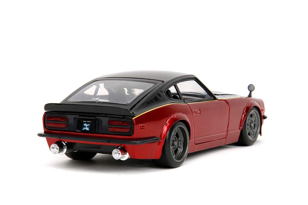 1:24 Fast & Furious - 1972 Datsun 240Z (Black/Red Metallic w