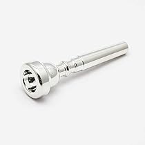 Amazon | バック トランペット マウスピース 5C 銀メッキ仕上げ