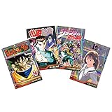 週刊少年ジャンプ50周年ウエハースで、ドラゴンボールステッカーを狙う