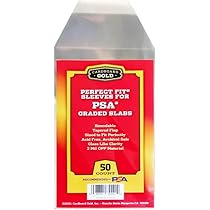 Amazon.co.jp: Cardboard Gold PSA鑑定品用スリーブ PSAロゴ入り 50枚