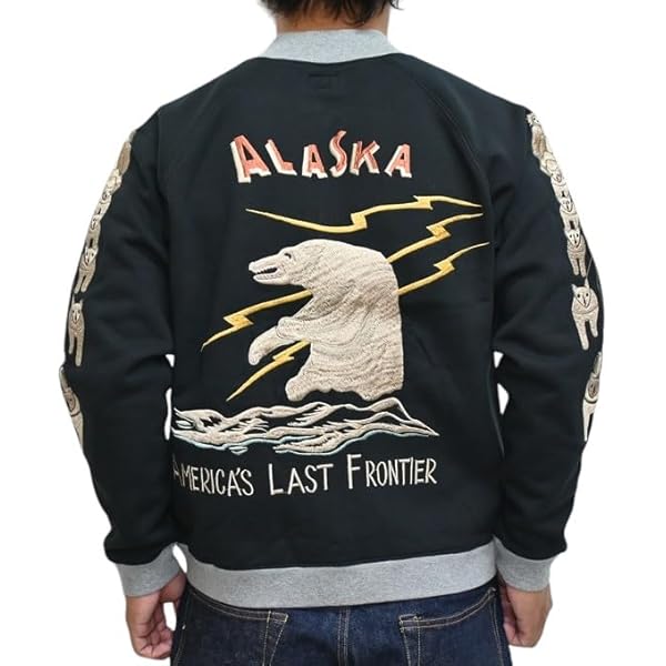 Amazon | (テーラー東洋) Tailor Toyo スカジャン アラスカ柄 TT15544