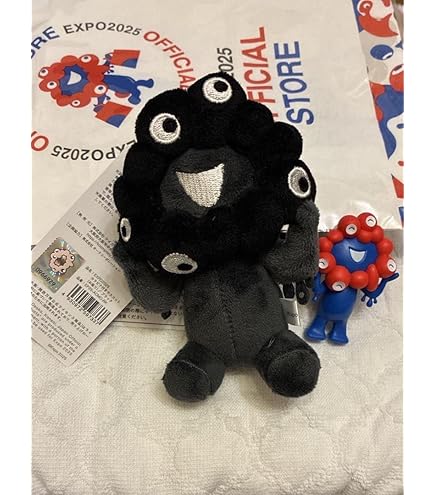 Amazon.co.jp: 大阪関西万博会場限定 黒ミャクミャク ぬいぐるみ