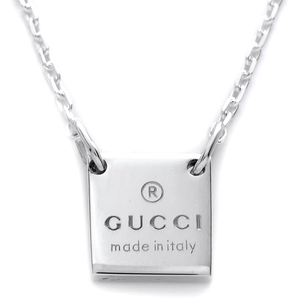 Amazon | [グッチ] スターリングシルバー ネックレス 455315-J8400