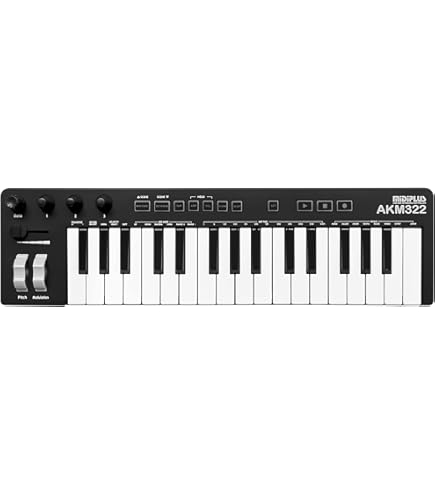 Amazon | KORG コルグ USB MIDI キーボード microKEY-37BKRD 【37鍵