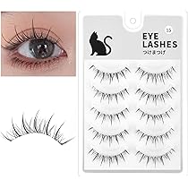 Amazon | LASHIDOLつけまつげ ナチュラル つけま つけまつ毛 束感 透明