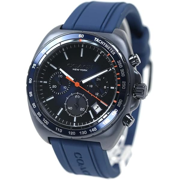 Amazon | [コーチ]COACH メンズ KENT クロノグラフブラックダイヤル