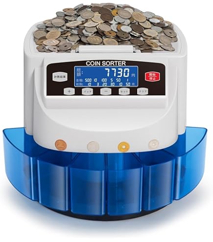 Amazon | ダイト 硬貨選別計数機 プリンター機能付 DCV-10P | 紙幣