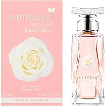 Amazon.co.jp: Samurai Woman White Rose Eau de Parfum 40ml : Beauty