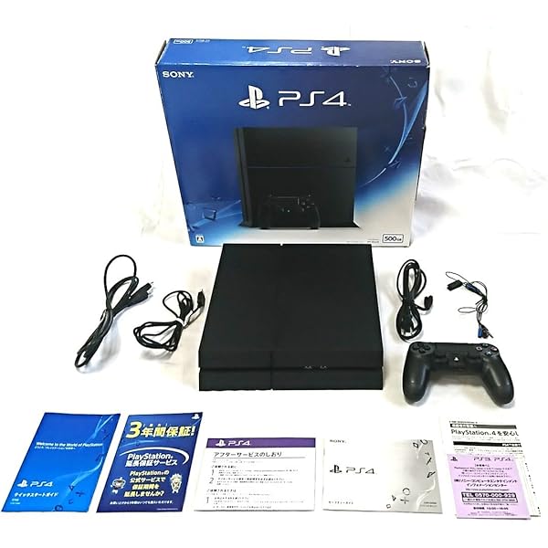 Amazon.co.jp: PlayStation 4 ジェット・ブラック 500GB (CUH-1100AB01