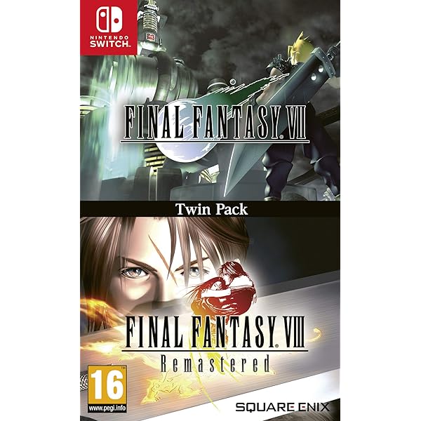 Amazon.co.jp: Final Fantasy VII & VIII Remastered Twin Pack
