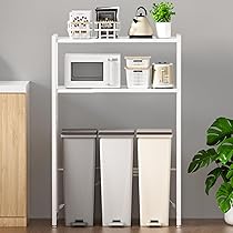 Amazon.co.jp: 【幅伸縮可・上下調整可】ゴミ箱上ラック TKUIN 電子