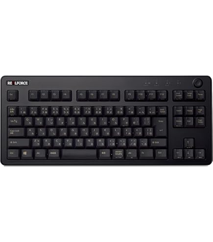 Amazon.co.jp: 東プレ キーボード REALFORCE91UBK-S テンキーレス日本