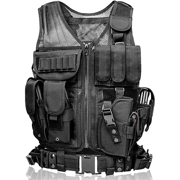 Amazon.co.jp: 【TERA】タクティカルベスト サバイバル サバゲ― V1