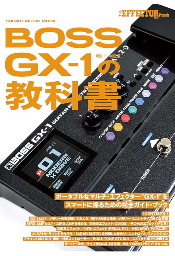 プロフェッショナル・エフェクター・テクニック2 BOSS GT-100 完全攻略