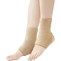 Amazon | 遠赤ｼﾙｸ足首ｻﾎﾟｰﾀｰ 2枚組 ｸﾞﾚｰ | セルヴァン | 足首用