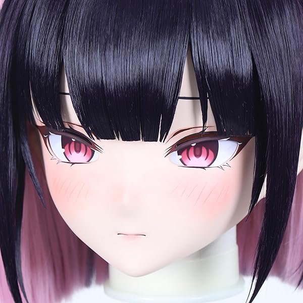 Amazon.co.jp: [Gurglelove] (Chan) Half Head Kigurumi Mask 目と