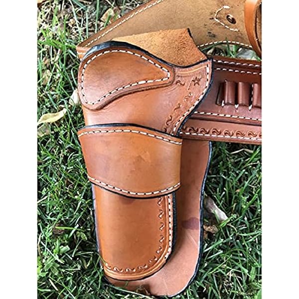 Amazon.co.jp: 弾丸ベルト 黒 ガンマン風 ウエスタン レザー 大人男性