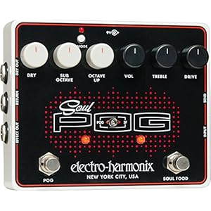 Electro Harmonix Soul POG - オクターバー「Nano POG」とオーバー