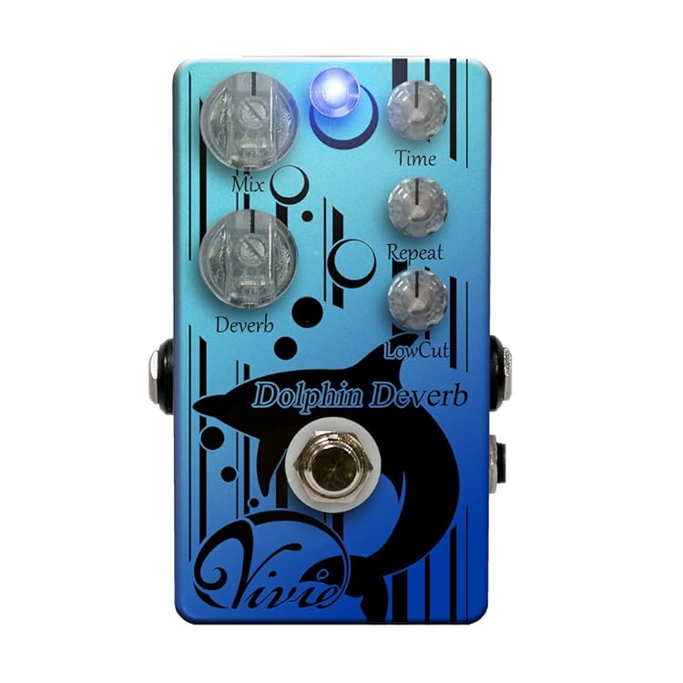 Vivie Dolphin Deverb - ディレイとリバーブがコンパクトな1台に収め