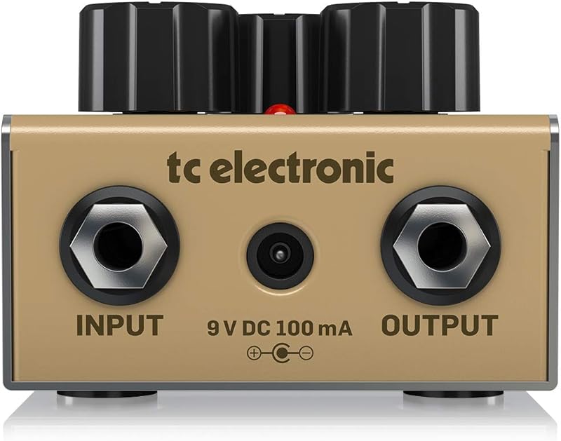 TC Electronic Drip Spring Reverb - 1960年代の古いギターアンプに