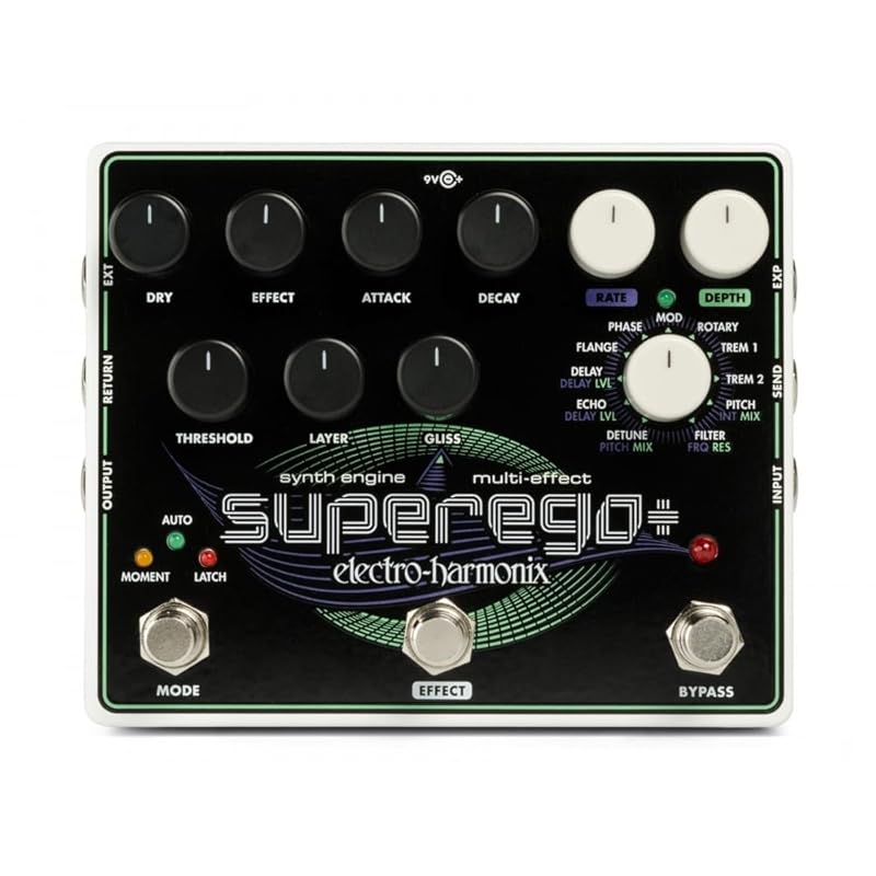 Electro Harmonix Superego+ - エレクトロ・ハーモニクス社のギター
