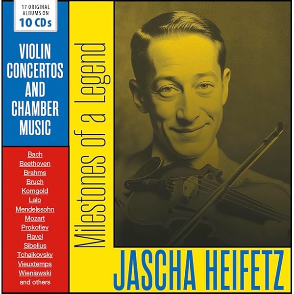 Amazon.com: Jascha Heifetz - The Complete Stereo Collection