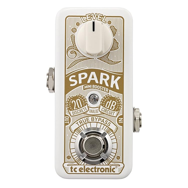 TC Electronic Spark Mini Booster - 最大20dBのブーストが可能なミニ