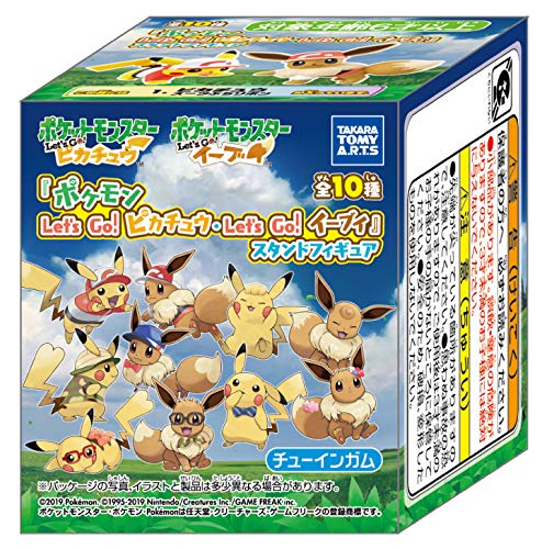 ポケモンLet's Go!ピカチュウ・Let's Go!イーブイ スタンドフィギュア