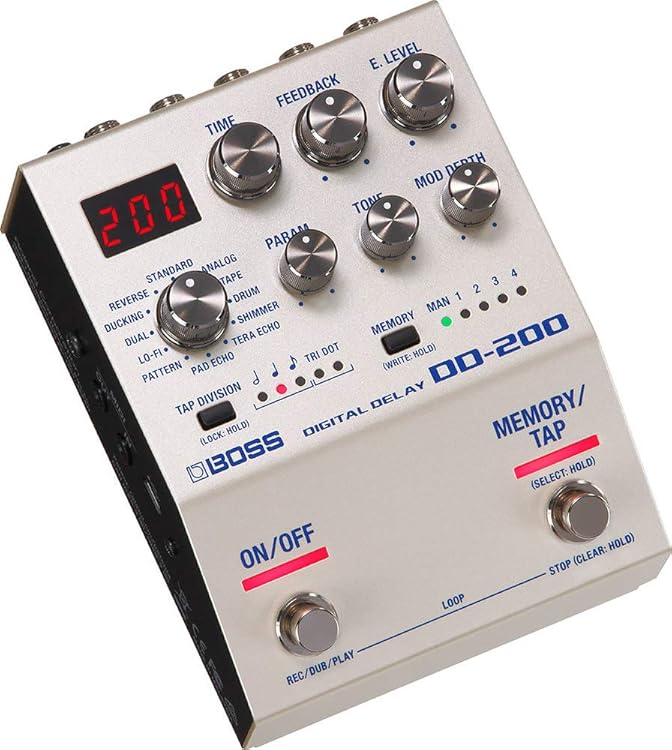 BOSS DD-200 DIGITAL DELAY - 多機能マルチ・デジタルディレイ「DD-500