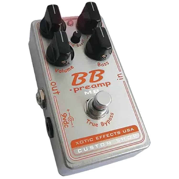 Xotic BBP MB - Xoticの人気ブースター「BB-Preamp」にミッドブースト
