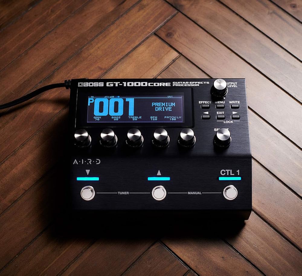 BOSS GT-1000CORE - GT-1000と同じ超高性能DSPを搭載した、コンパクト