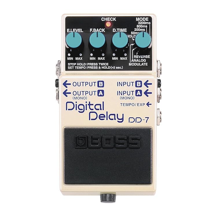 BOSS DD-7 Digital Delay - コンパクトながら高性能なデジタルディレイ