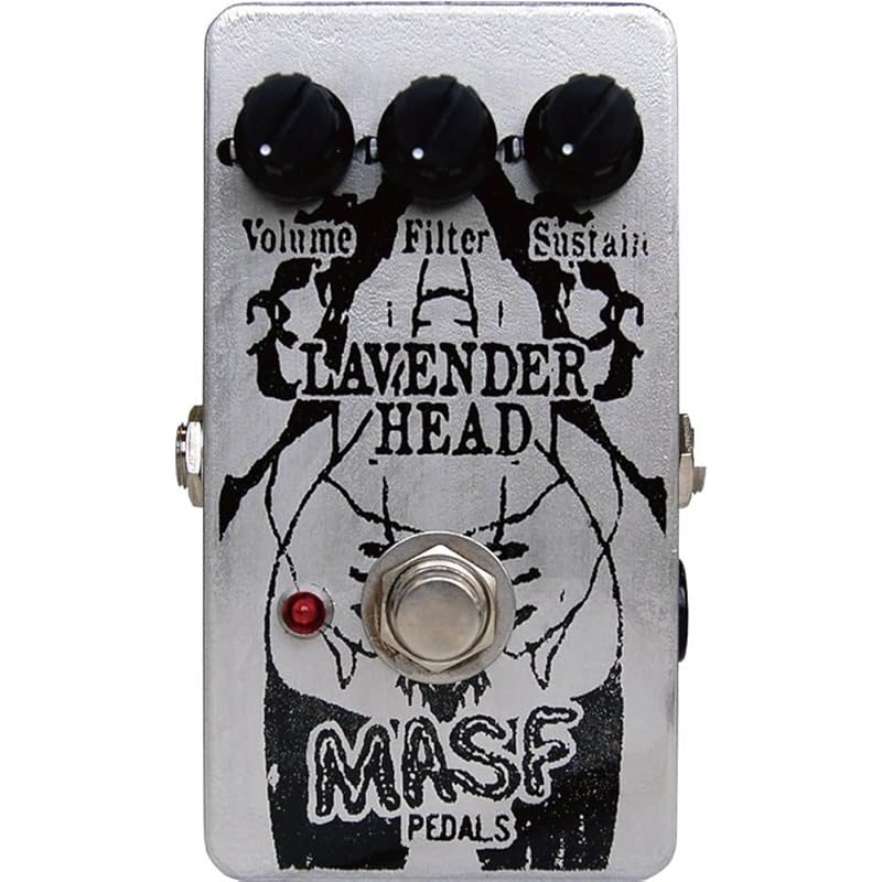 MASF Pedals LAVENDER HEAD - 過激で攻撃的なハイゲイン・ファズ