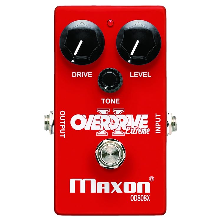 Maxon OD808X - MAXON 伝統のオーバードライブ「808」を、より