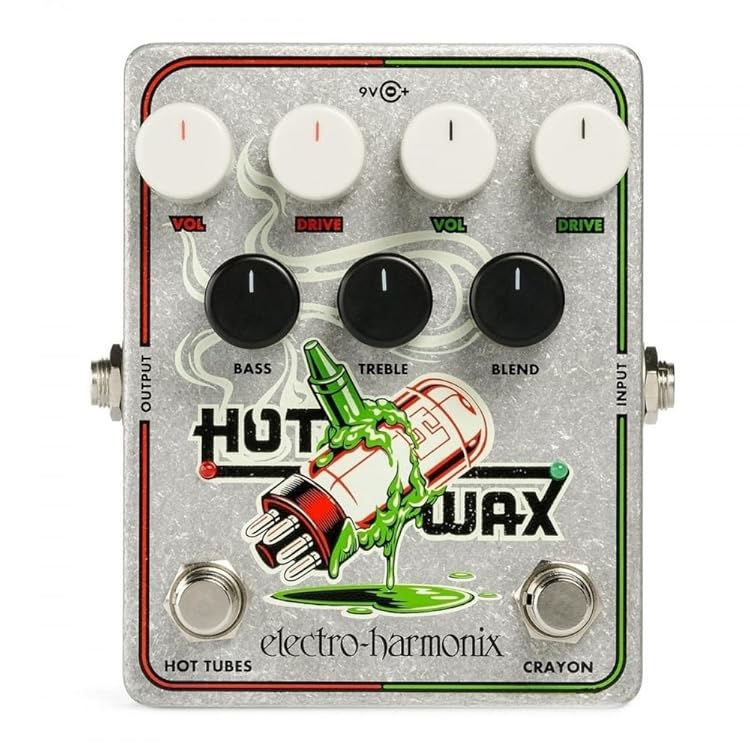 Electro Harmonix Hot Wax Dual Overdrive - 「Hot Tubes」「Crayon」2