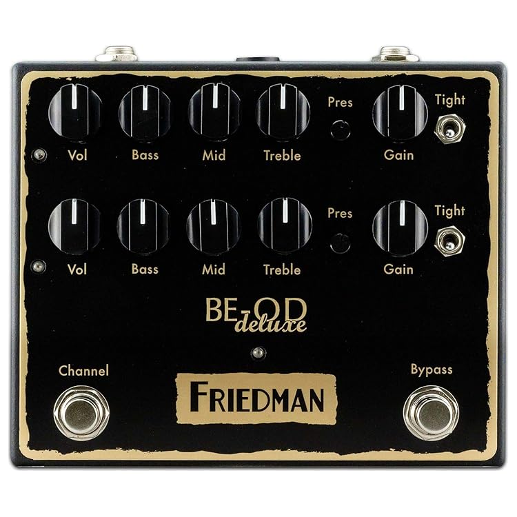 Friedman BE-OD DELUXE - BE-ODの回路に加え、さらにローゲイン仕様の