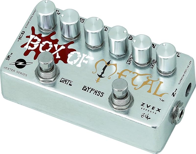 Z-VEX Box Of Metal - アグレッシブで極太・激歪なディストーション