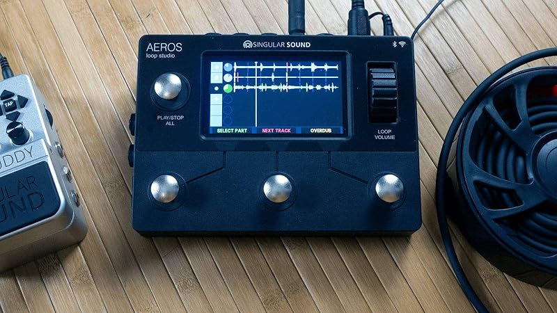 AEROS Loop Studio - タッチスクリーン搭載の 6 トラック・ステレオ