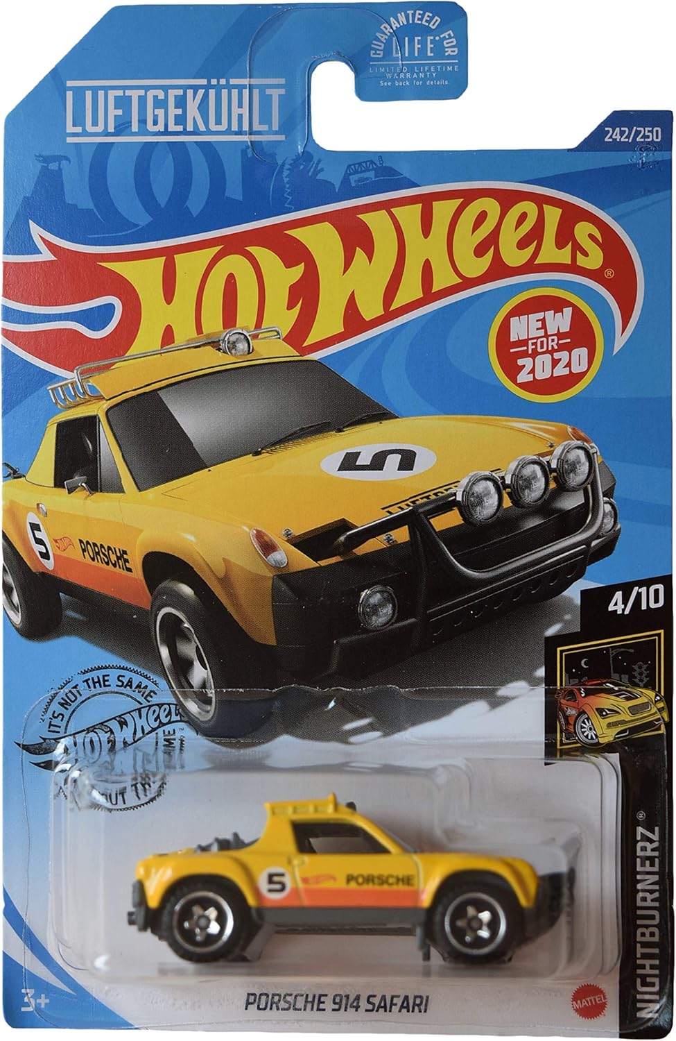 DieCast Hotwheels Porsche 914 Safari 242/250 [Yellow