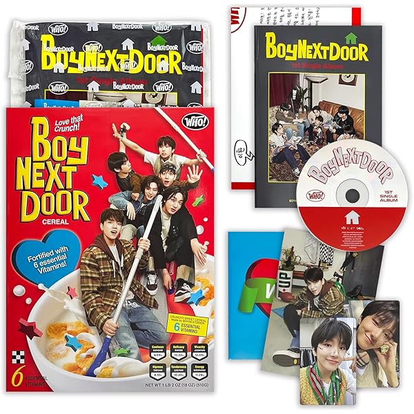 BOYNEXTDOOR How? 2nd EP Album CD+Book+Photocard+Contents+Tracking