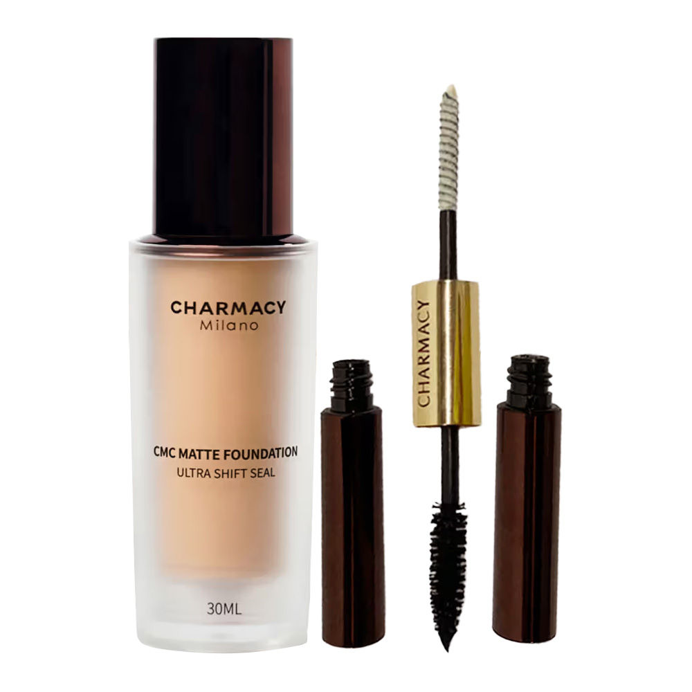 Buy Charmacy Milano CMC Matte Foundation - 02 + CMC True And False