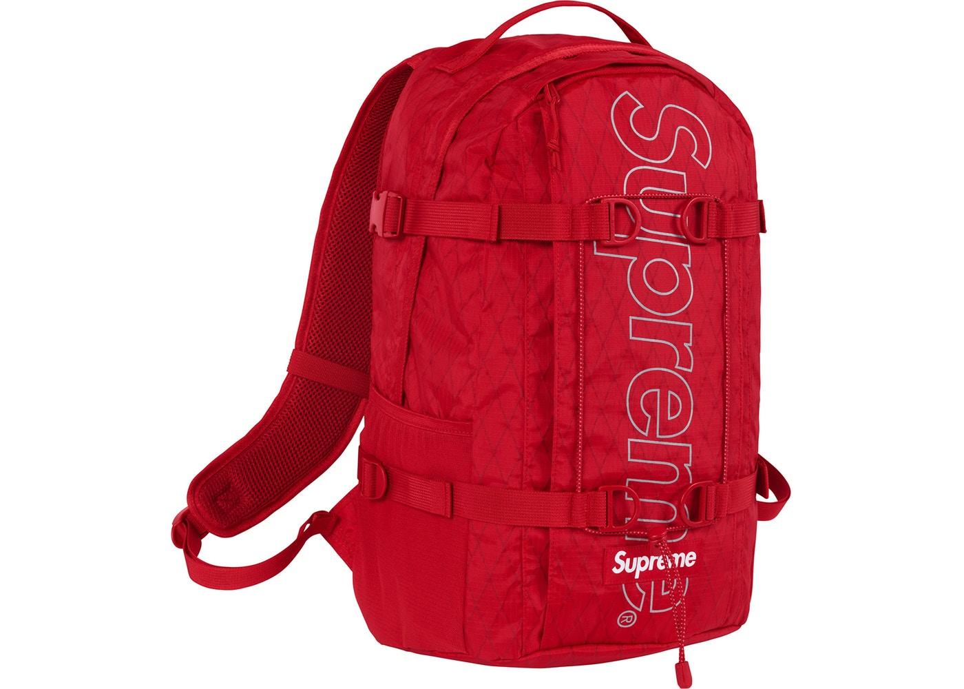 Supreme Backpack (FW18) Red - StockX News