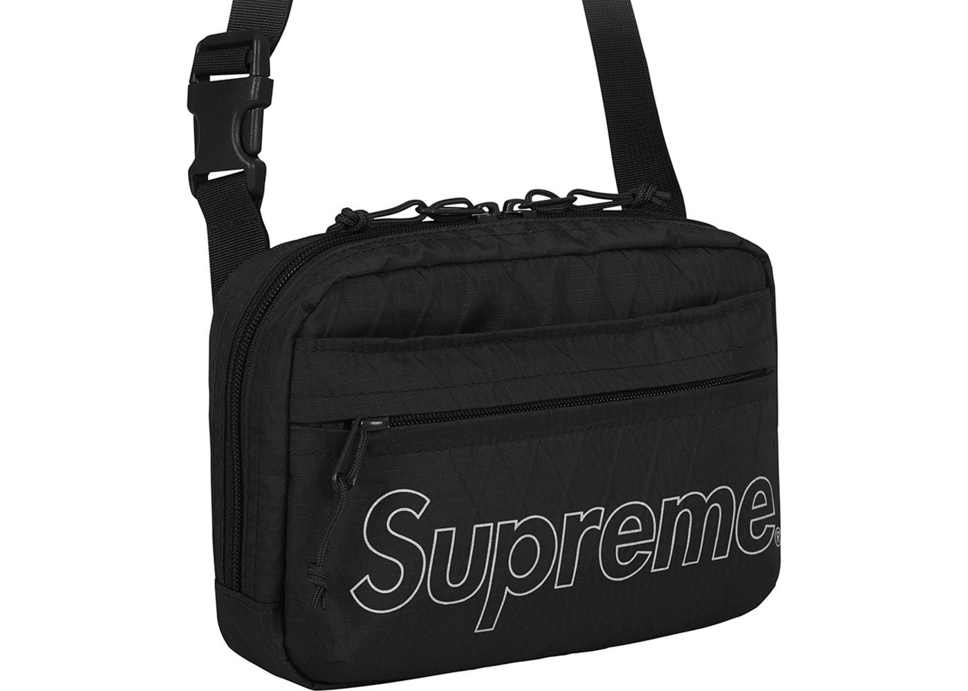 Supreme Shoulder Bag (FW18) Black - StockX News