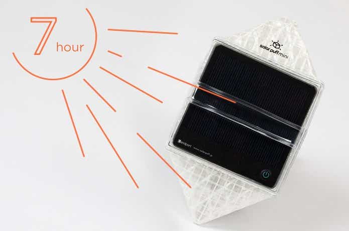 新サイズ誕生！ほぼスマホサイズに小さくなった新星「ソーラーパフミニ